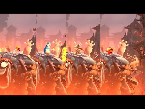 Rayman Legends Definitive Edition - All Characters Rocking Out Animations