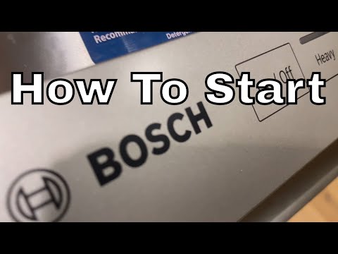 image-How does Bosch dish washer work?