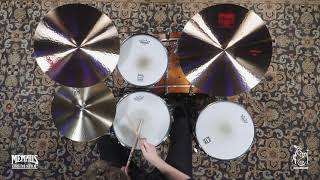 Video thumbnail for Paiste 18" 2002 Medium Crash Cymbal - 1511g (1061518-1040721I) by Memphis Drum Shop