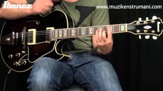 Video thumbnail for Ibanez AK95 DVS Elektro Gitar by Zuhal Müzik