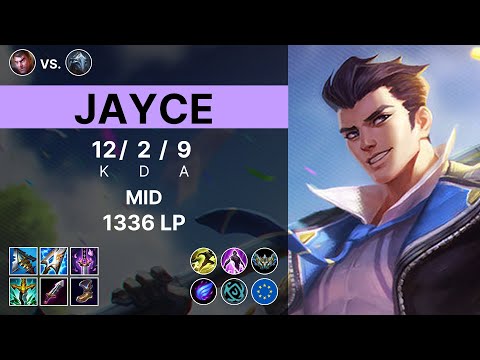 Jayce Mid vs Viktor - 1336 LP Challenger - EUW 15.11