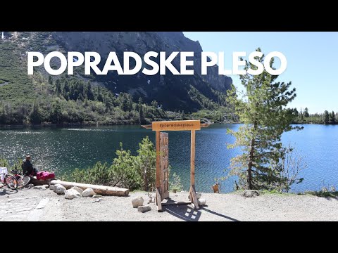 Štrbské Pleso. Popradské pleso hike. Slovakia 2024