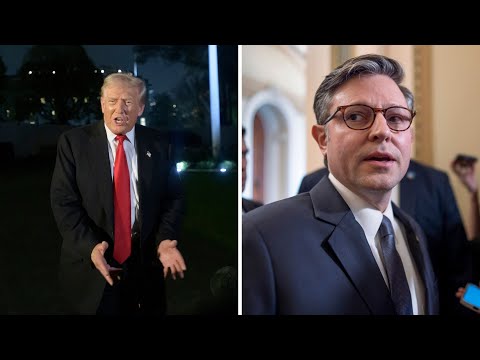 President Trump’s new health care plan stalled: Speaker Johnson, ACA tax credits at center