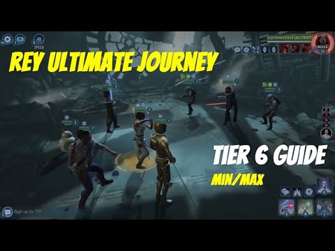 "ALL-IN-ON-FINN" MIN/MAX | SWGOH GL REY EVENT ULTIMATE TIER 6 GUIDE