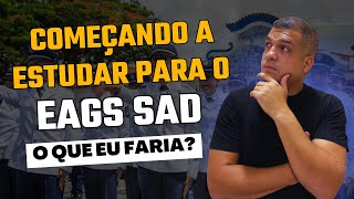 O que eu faria se estivesse começando a estudar para o EAGS SAD?