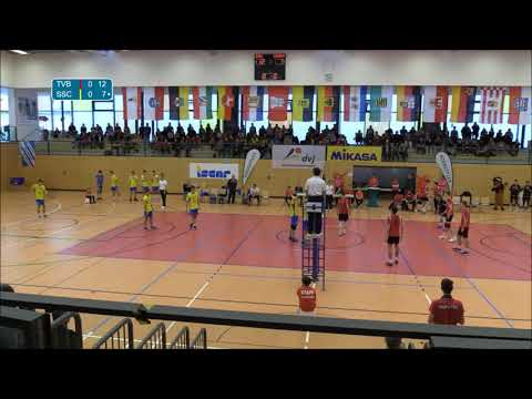 Deutsche Meisterschaft Volleyball U20 Finale TV Bühl vs. SSC Schwerin im Mai 2019