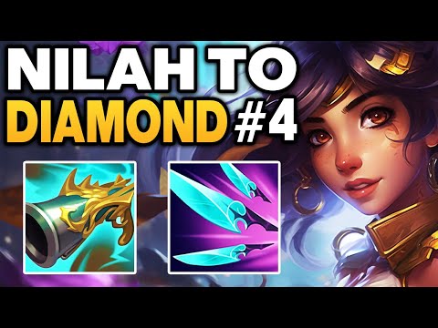 Learn to Play the Most Busted ADC - Nilah Unranked to Diamond #4 | League of Legends