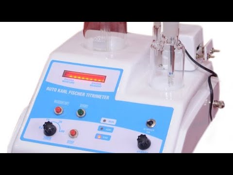 Auto Karl Fischer Titration with Glass Burette S-971