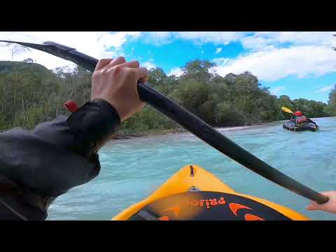 Wildwasserpaddeln auf der Isar von Scharnitz nach Isarhorn