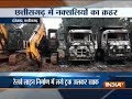 Chhattisgarh: Naxals set five trucks on fire in Dantewada
