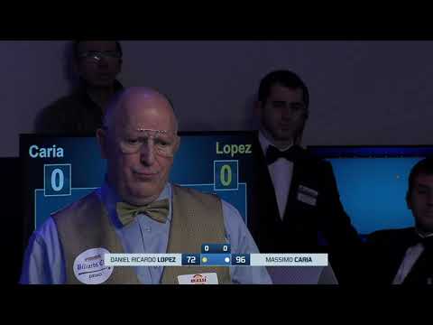Daniel Lopez VS Massimo Caria - I PRINCIPI DEL BILIARDO 2 - Tappa 2