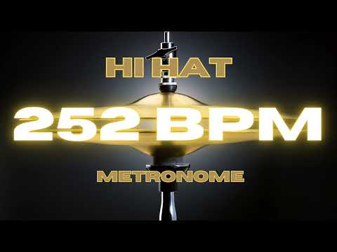 252 BPM - Hi Hat Metronome