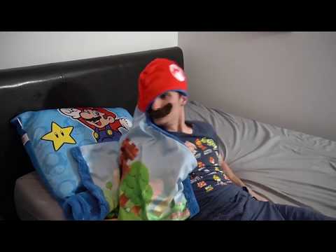 Mario VS Luigi racing Super Mario Bro U Deluxe level - In real life