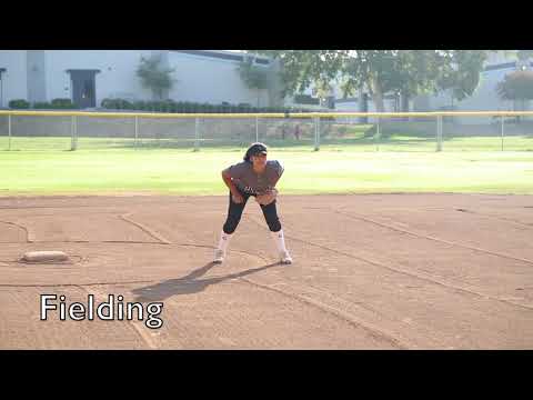Bella Alvarez 2020 3B- Softball Skills Video