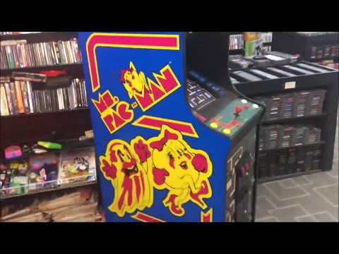 Namco's Ms. Pac-Man Galaga Cabaret Reunion Arcade Cabinet - Crashing the Game!