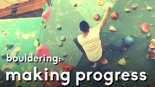 Bouldering v5/v7: Making progress on some problems by  rockentry