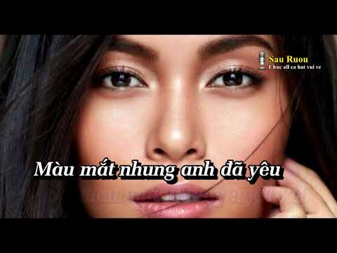 Karaoke Màu Mắt Nhung (beat nam)