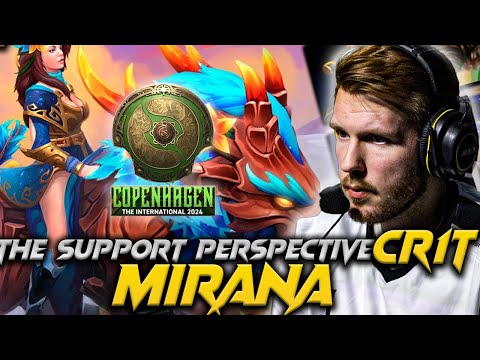Crazy Play Cr1t Mirana The Support - The International 2024 : Team Falcons VS 1W Team Dota 2 #ti2024