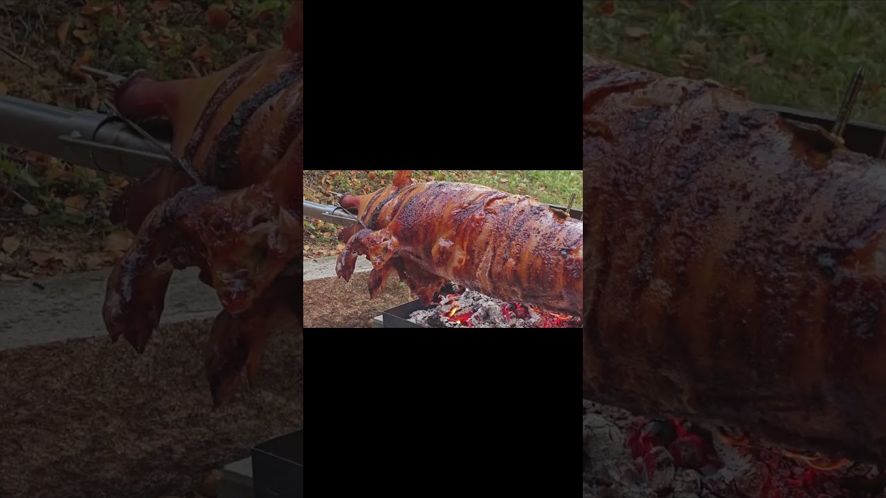 (R-Grill) Whole Hog Roast on a Summer Evening