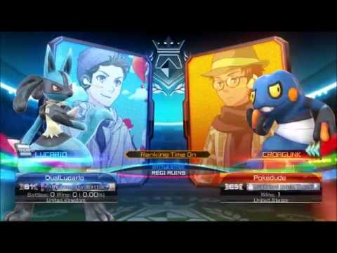 Pokken Weekly 70 LR1 DualDEATHLucario (Lucario) vs Pokedude (Croagunk)
