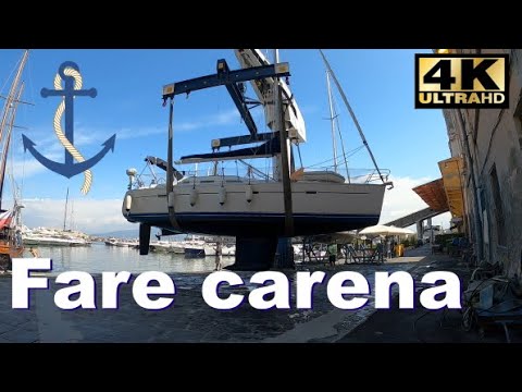 HAULING OUT THE SAILBOAT TO CLEAN THE HULL ⛵