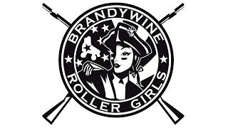 preview picture of video 'TCRD Tri City Plan B vs BRG Brandywine Brawlers P2 12 April 2014 Roller Derby'