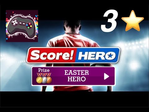 Score! Hero Easter Hero Level 16[All 3 Stars ⭐] | Complete Solution | ╚Dshinntendo╗