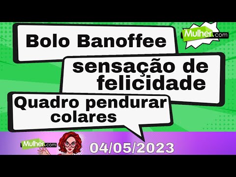 Programa Mulher.com | @ProgramaMulherPontoCom | AO VIVO