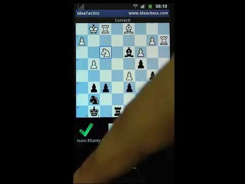 IdeaTactics chess tactics puzz Video