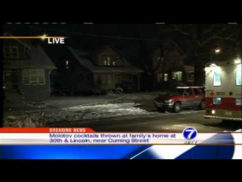 Omaha Home Damaged By Molotov Cocktail