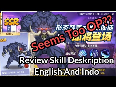 Review Skill Vaccine Man V2 LSSR One Punch Man The Strongest CN