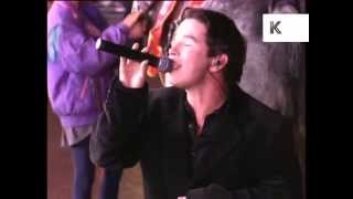 1997 Stephen Gately Performs at Film Premiere, 1990s Archive Footage