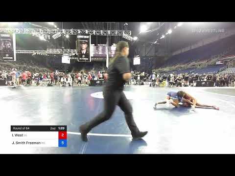 112 Lbs Round Of 64 - Isabella West, Georgia Vs Jazlyn Smith Freeman, Missouri A58e