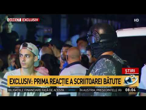 Exclusiv: Prima reacţie a scriitoarei băutute