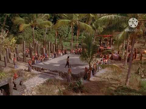 liu kang vs fighting monk - mortal kombat