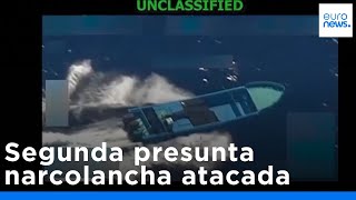 EE.UU. ataca una segunda presunta narcolancha en el Pacífico sudamericano: hay 3 muertos más