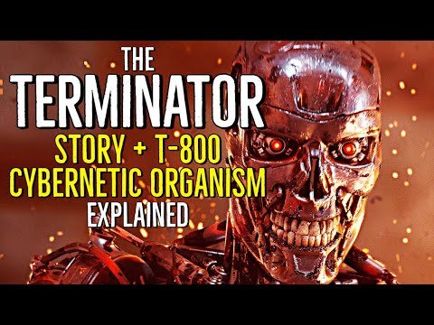THE TERMINATOR (Story + T 800 Terminator Cybernetic Organism) Explained