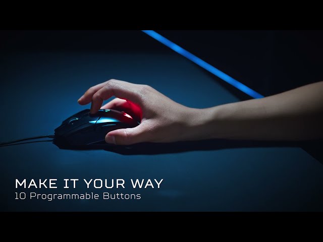 Acer Predator Cestus 335 Ratón Óptico Gaming 19000 DPI Negro video