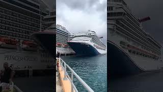 Cozumel Cruise Port — 360° View 🚢 #cruiseship#cozumel #ports