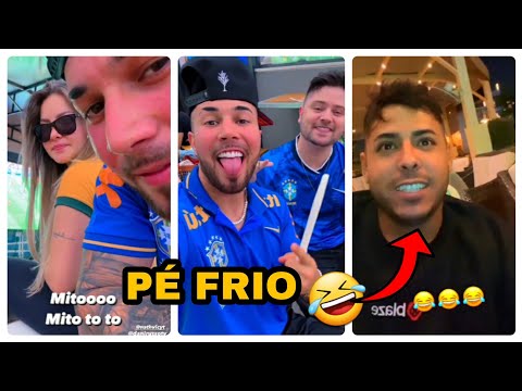 RENATO GARCIA CONFIRMA QUE ELE E THIAGO REIS SÃO PÉ FRIO NA COPA