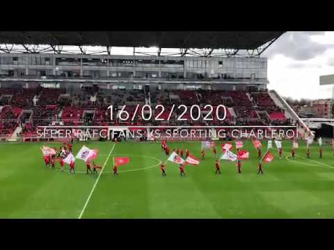 16/02/2020 Sfeer RAFC fans vs Sporting Charleroi