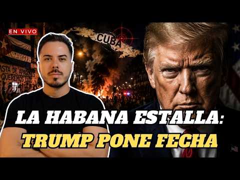 🔴Cuba arde: La Habana estalla en protestas, Trump lanza una advertencia y Rubio estrecha el cerco