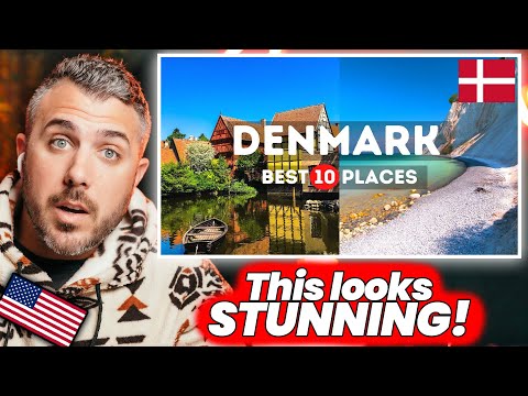 American Reacts to Amazing Places to Visit in Denmark 🇩🇰