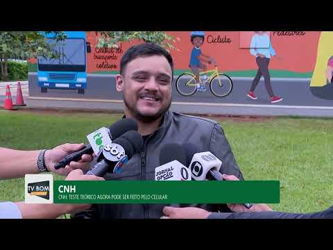 TEM NOVIDADE NA PROVA TEÓRICA PARA TIRAR A CARTEIRA DE MOTORISTA EM GOIÁS. O CANDIDATO AGORA PODE FAZER O TESTE PELO CELULAR.