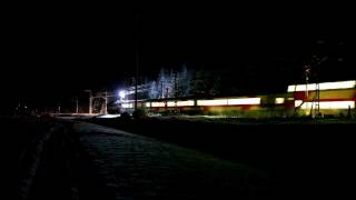 IC78 passes Markkala level crossing