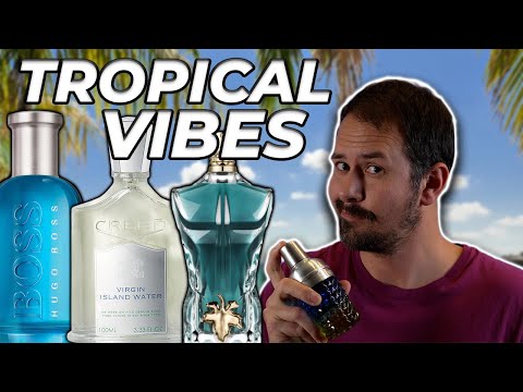 10 Best TROPICAL Beach Fragrances For Men - Summer In A Bottle