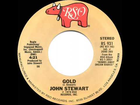 1979 HITS ARCHIVE: Gold - John Stewart (stereo 45)