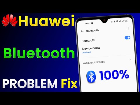Huawei Mobile Bluetooth Problem | Huawei Bluetooth Not Working | Huawei Bluetooth Not Opening