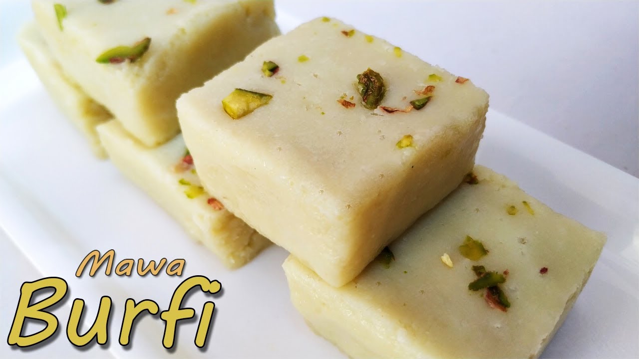 हलवाई के तरीके से बनाए मावा - खोया बर्फी | Mawa - Khoya Barfi Recipe in Hindi