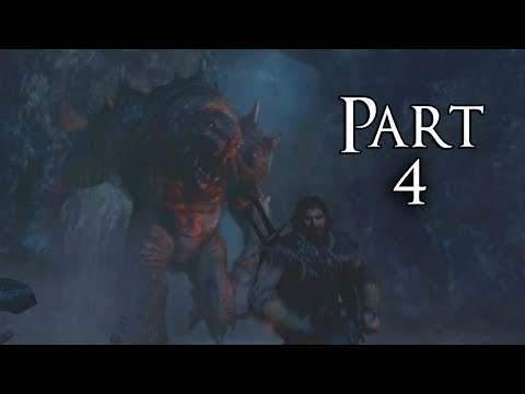 Middle Earth Shadow of Mordor Gameplay Walkthrough Part 4 - Gollum Cave